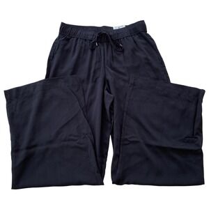 a.n.a Wide Leg Casual Pants Women‎ Small Rayon Flowy High Rise Classic Capsule